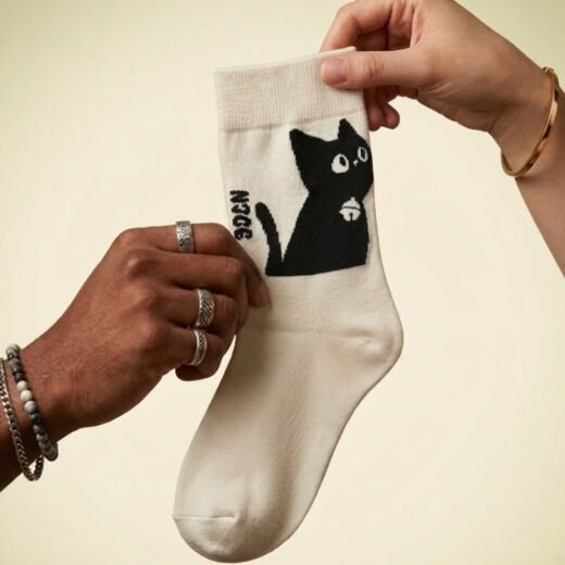 Calcetines con gatito Nice
